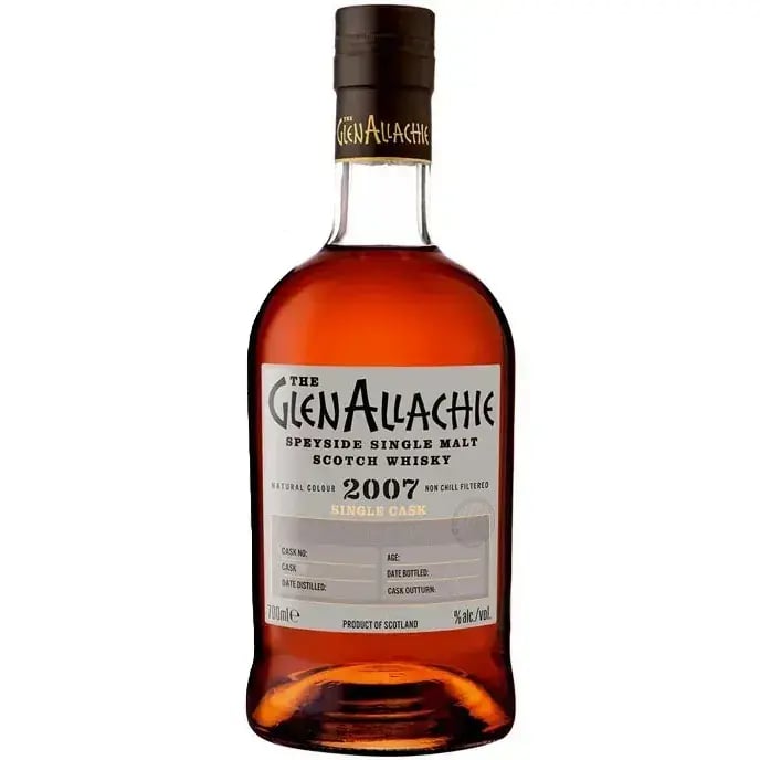 Glenallachie 12 Years Old 2007 Single Cask Cask Nr.4632
