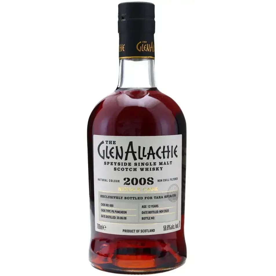 Glenallachie 12 Years Old 2008 Cask Nr.669