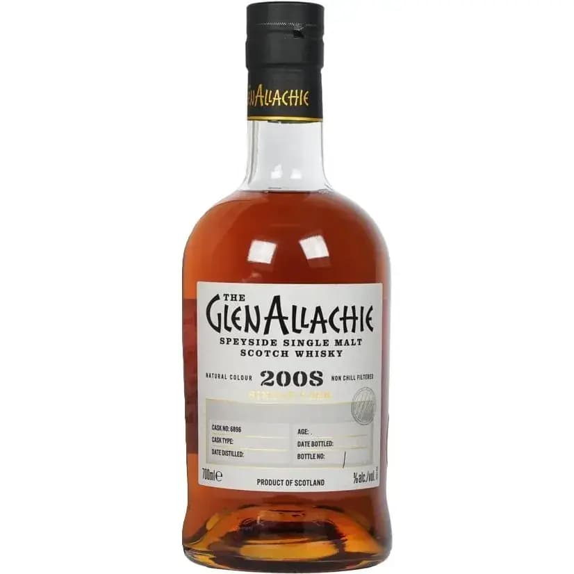 Glenallachie 12 Years Old 2008 Single Cask Cask Nr.3801