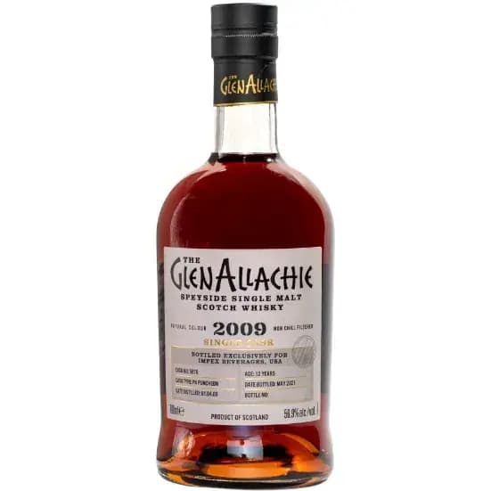 Glenallachie 12 Years Old 2009 Single Cask Cask Nr.5876