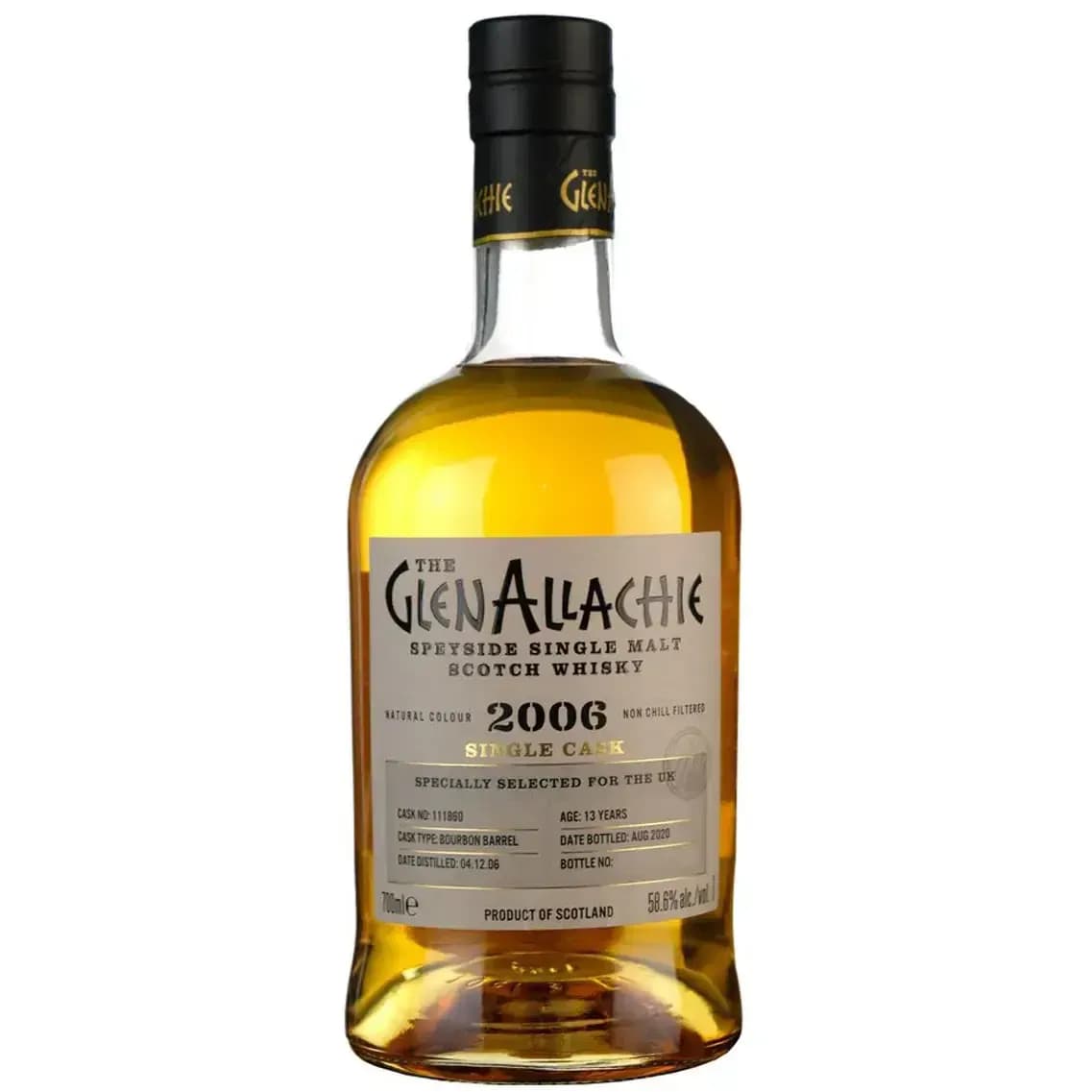 Glenallachie 13 Years Old 2006 Single Cask Cask Nr.111860