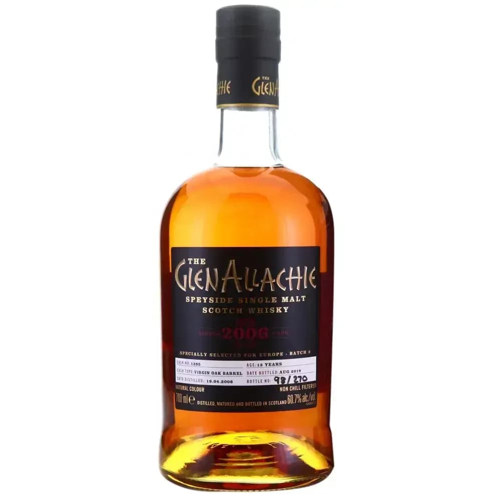 Glenallachie 13 Years Old 2006 Single Cask For Europe - Batch 2 Cask Nr.1395