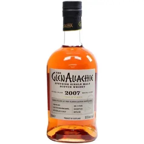 Glenallachie 13 Years Old 2007 Single Cask Distillery Exclusive Cask Nr.4635