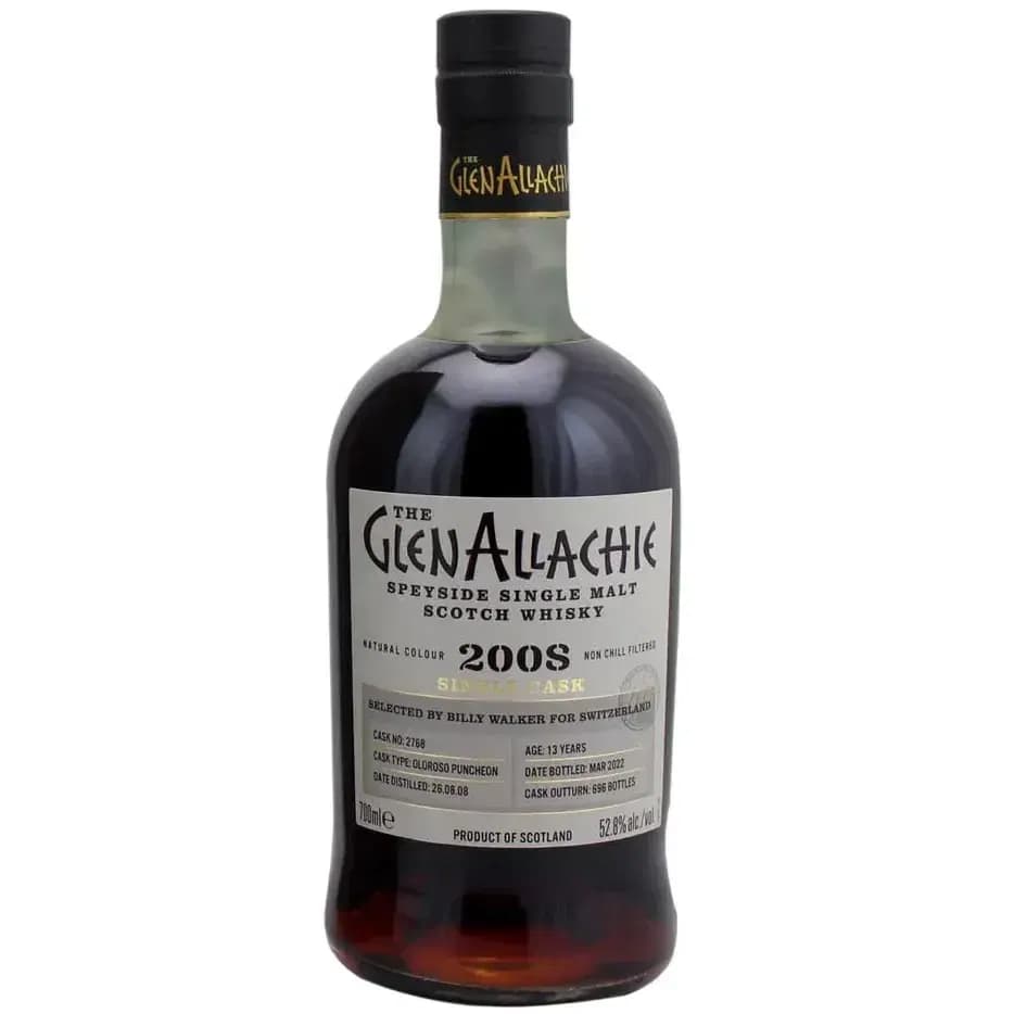 Glenallachie 13 Years Old 2008 Single Cask Cask Nr.2768