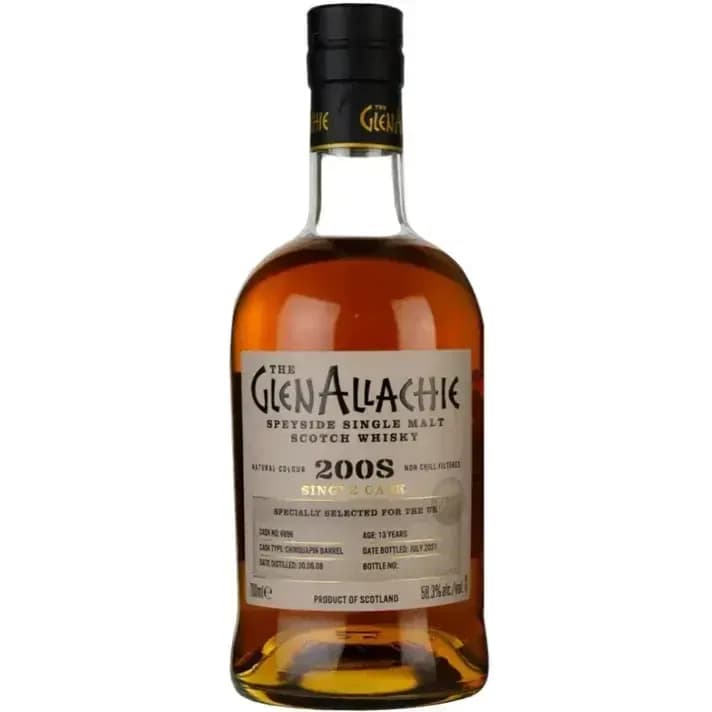 Glenallachie 13 Years Old 2008 Single Cask Cask Nr.6896