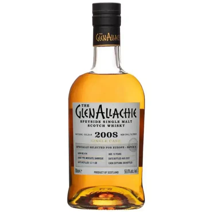 Glenallachie 13 Years Old 2008 Single Cask For Europe - Batch 5 Cask Nr.414