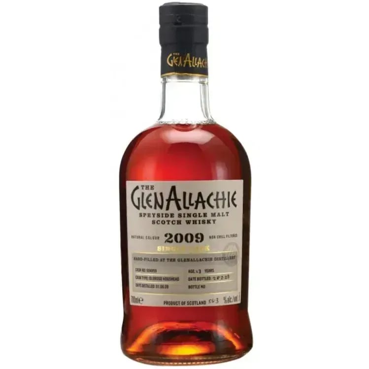 Glenallachie 13 Years Old 2009 Handfilled At The Distillery Cask Nr.804959