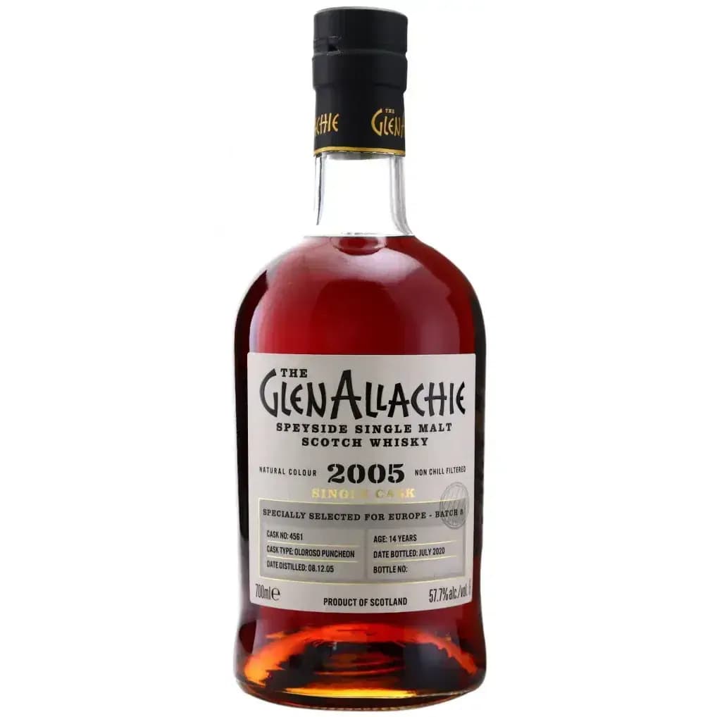 Glenallachie 14 Years Old 2005 Single Cask Cask Nr.4561