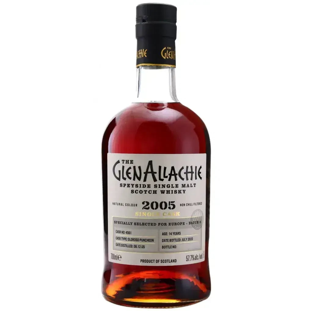 Glenallachie 14 Years Old 2005 Single Cask Cask Nr.4561