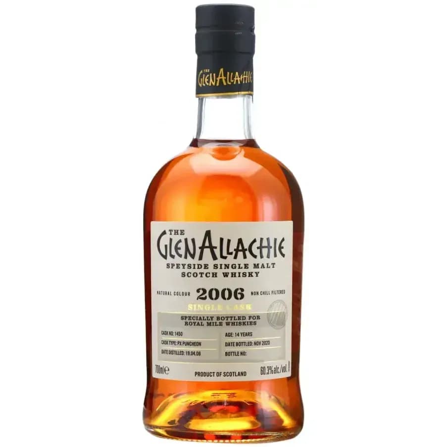Glenallachie 14 Years Old 2006 Single Cask Cask Nr.1450