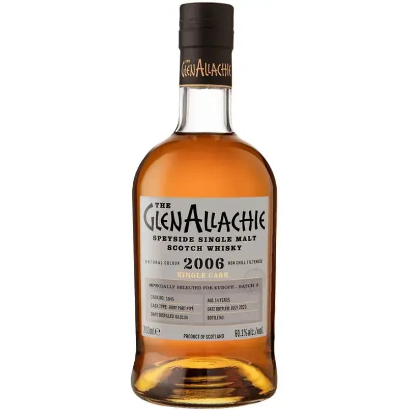 Glenallachie 14 Years Old 2006 Single Cask Cask Nr.1845