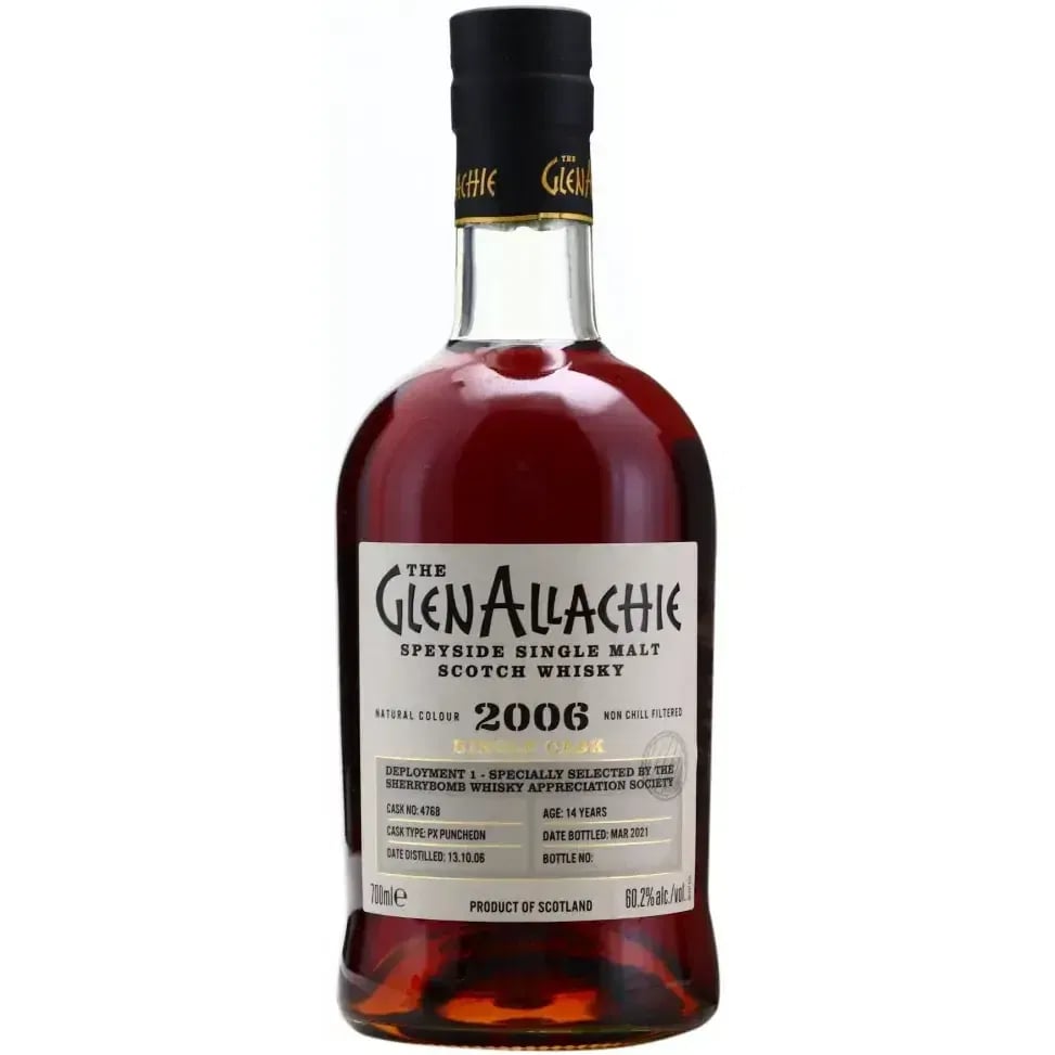 Glenallachie 14 Years Old 2006 Single Cask Cask Nr.4768