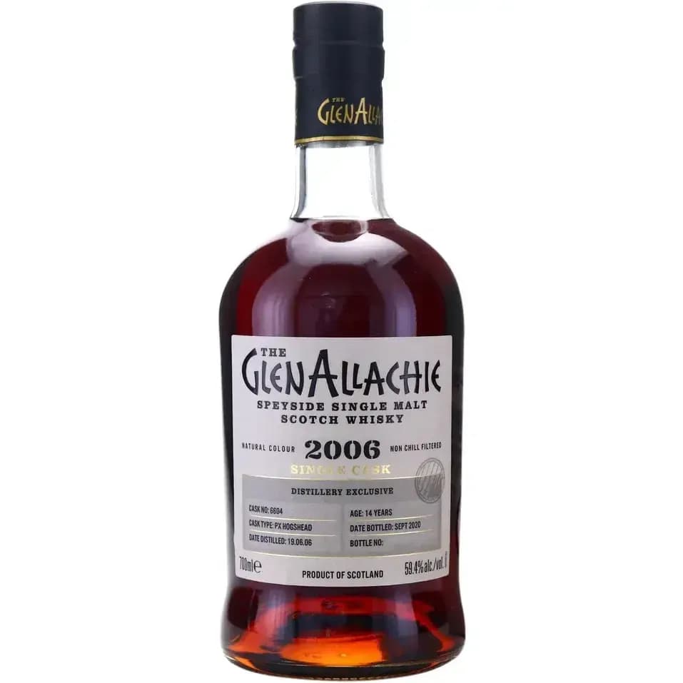 Glenallachie 14 Years Old 2006 Single Cask Cask Nr.6604