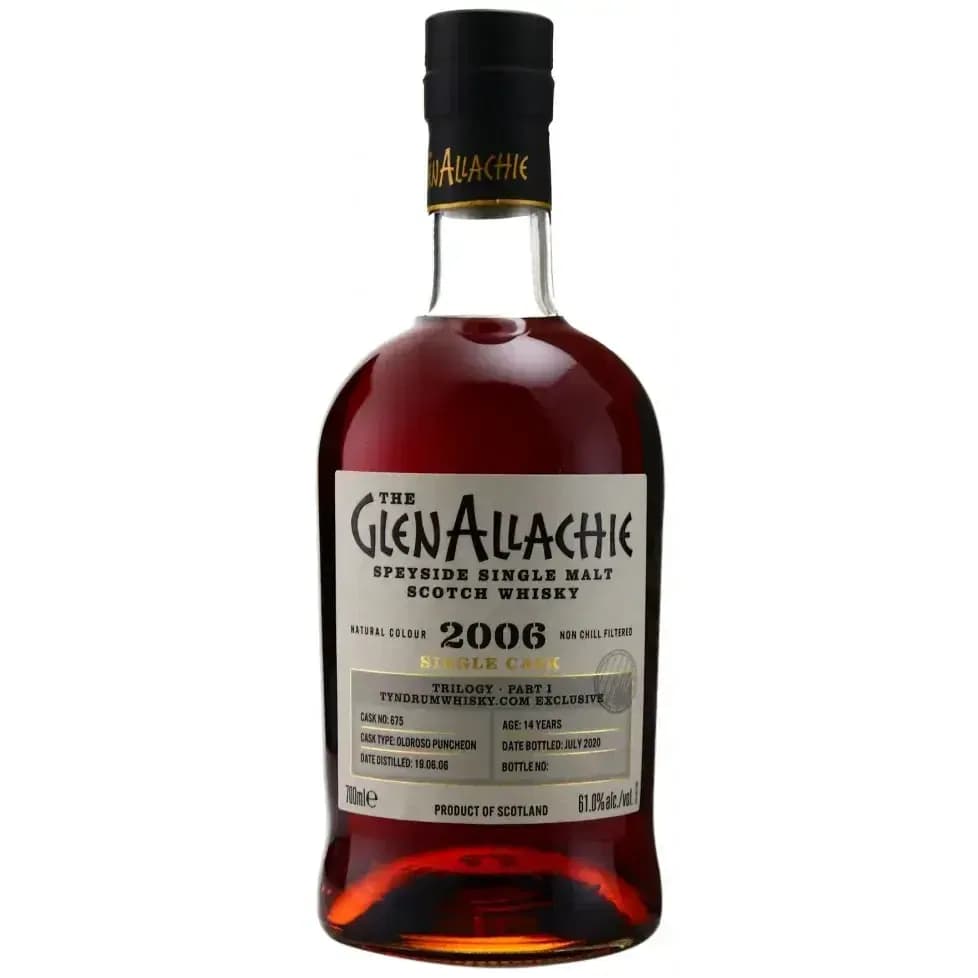 Glenallachie 14 Years Old 2006 Trilogy Part I Cask Nr.675