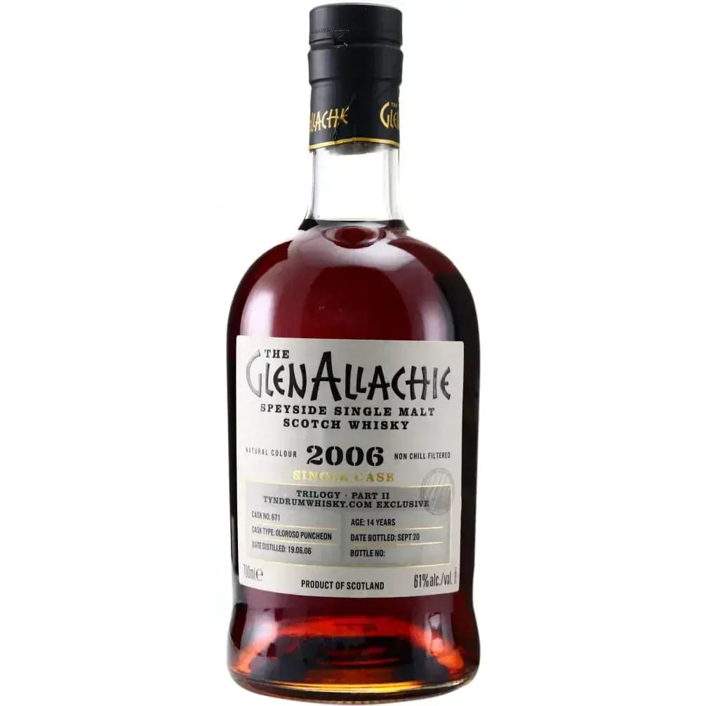 Glenallachie 14 Years Old 2006 Trilogy Part Ii Cask Nr.671