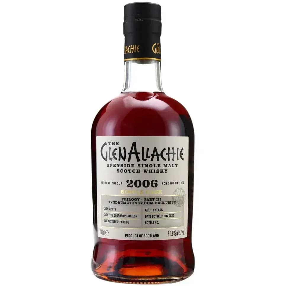 Glenallachie 14 Years Old 2006 Trilogy Part Iii Cask Nr.678