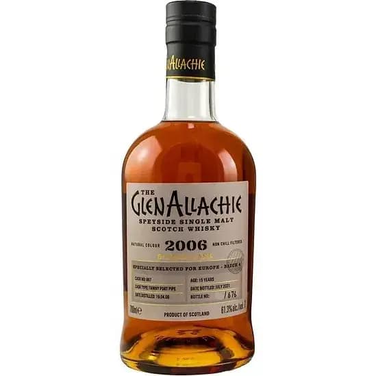 Glenallachie 15 Years Old 2006 Single Cask Selected For Europe - Batch 4 Cask Nr.867