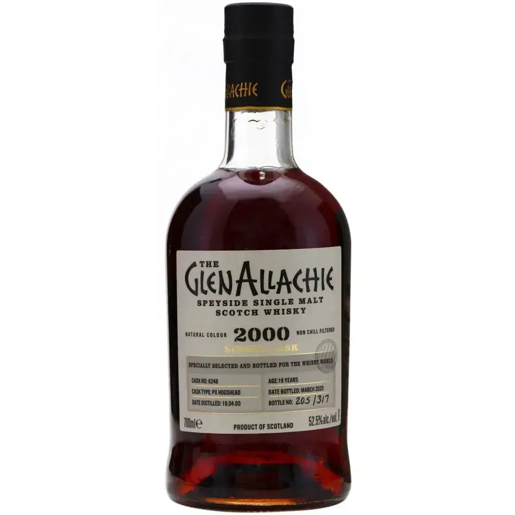 Glenallachie 19 Years Old 2000 Single Cask Release Cask Nr.6248