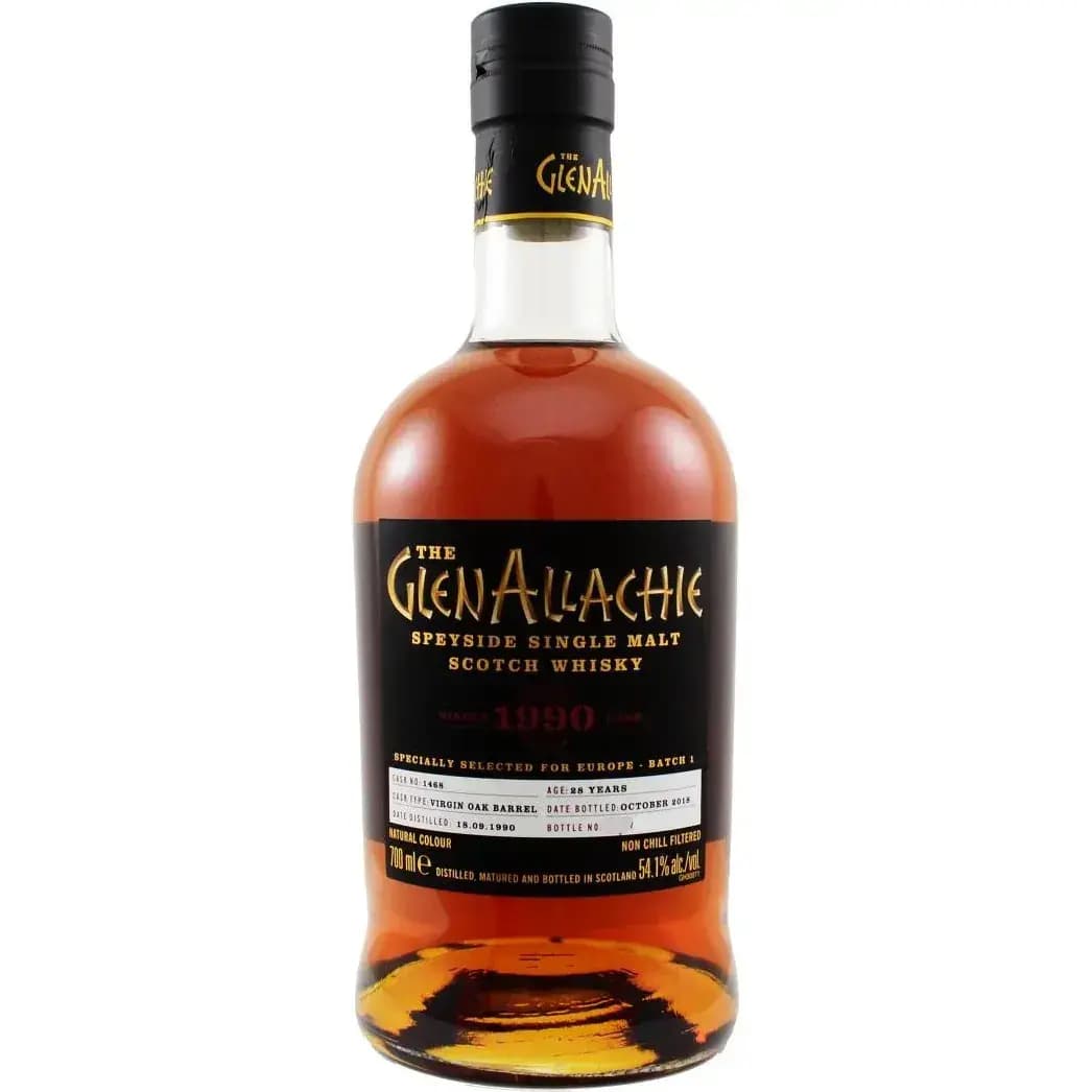 Glenallachie 28 Years Old 1990 Single Cask For Europe - Batch 1 Cask Nr.1468