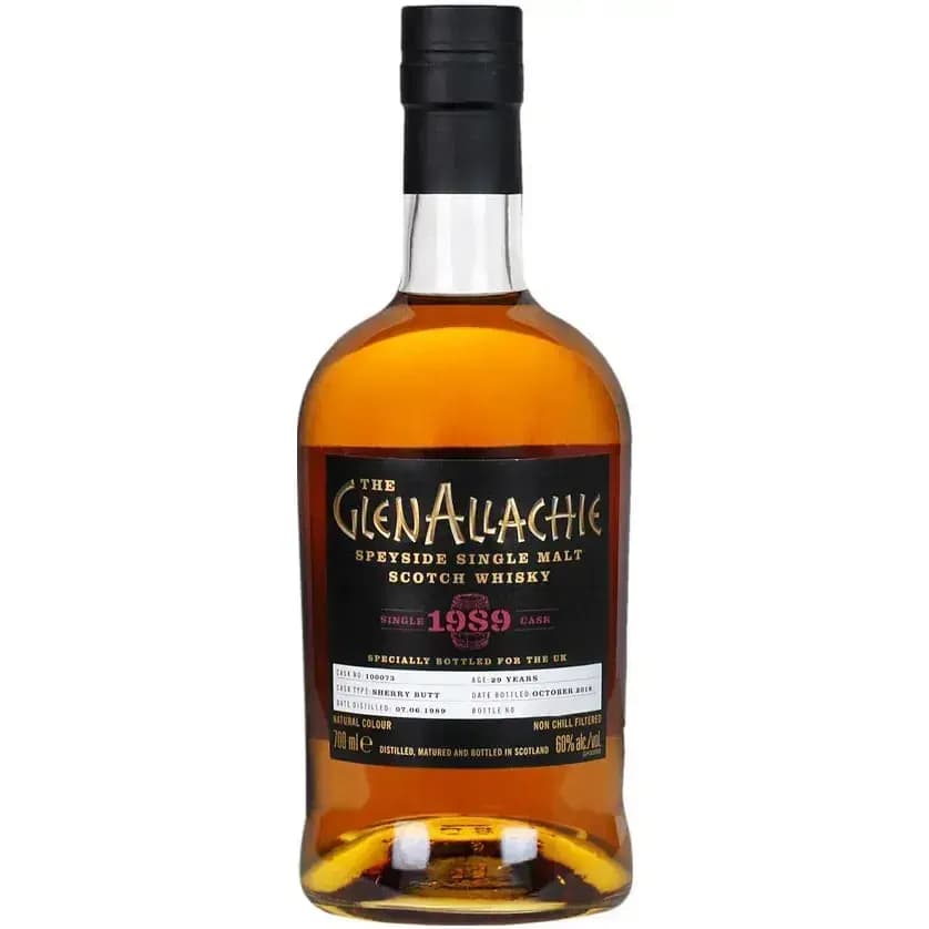 Glenallachie 29 Years Old 1989 Single Cask Cask Nr.100050