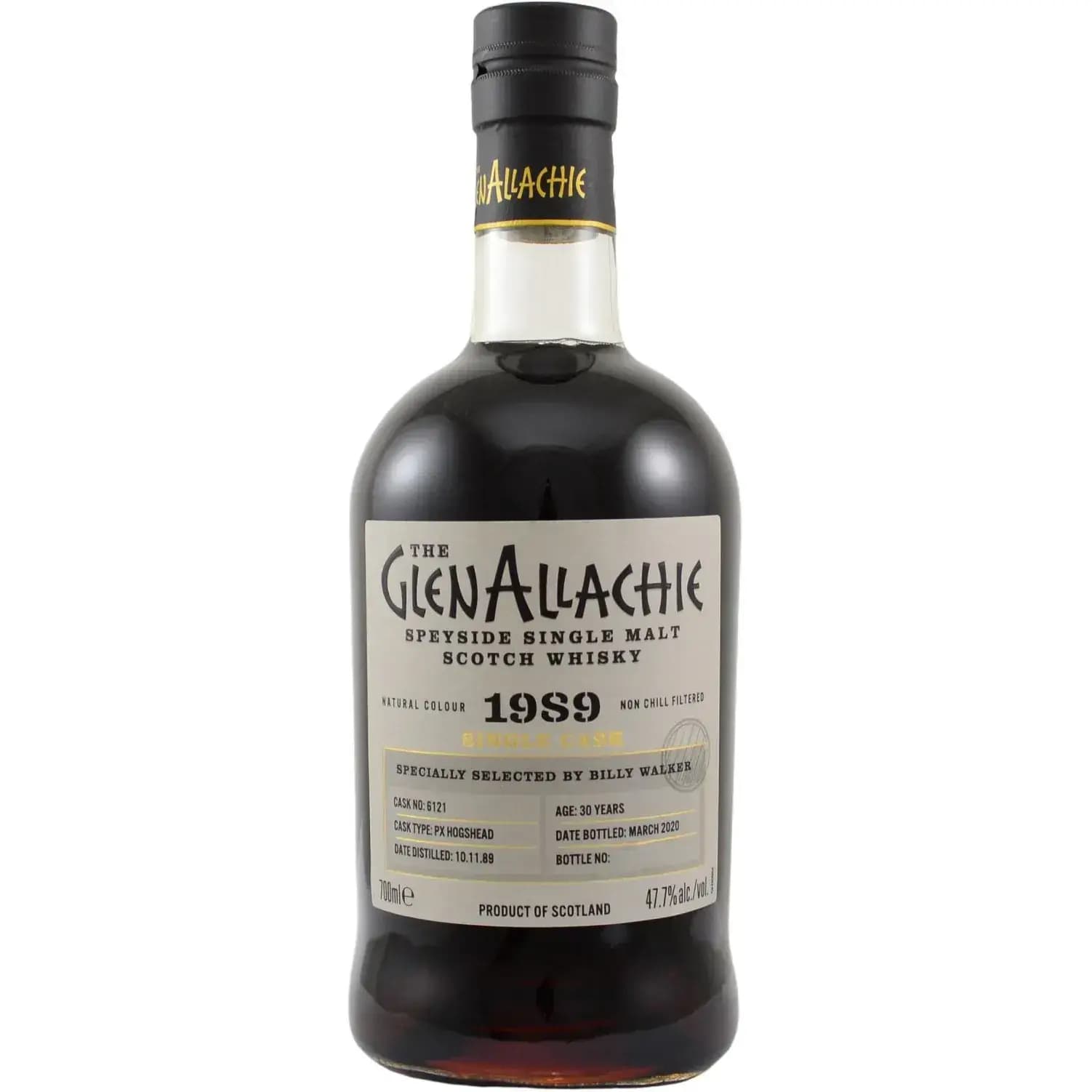 Glenallachie 30 Years Old 1989 Single Cask Cask Nr.6121
