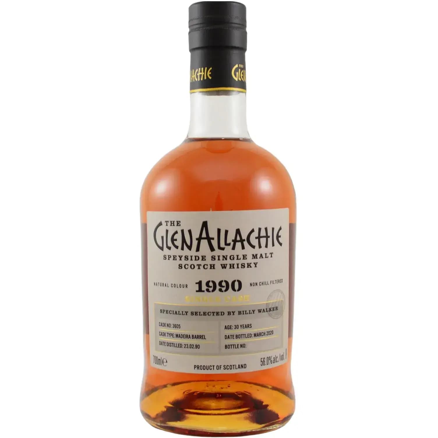 Glenallachie 30 Years Old 1990 Single Cask Cask Nr.3605