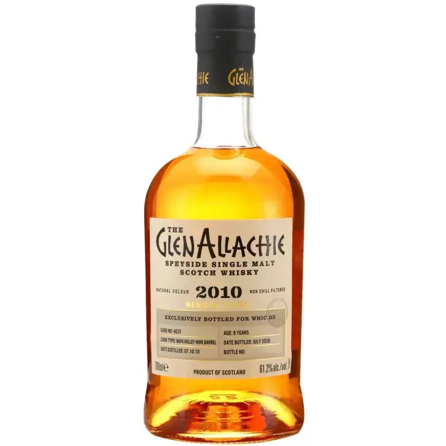 Glenallachie 9 Years Old 2010 Single Cask Cask Nr.4637