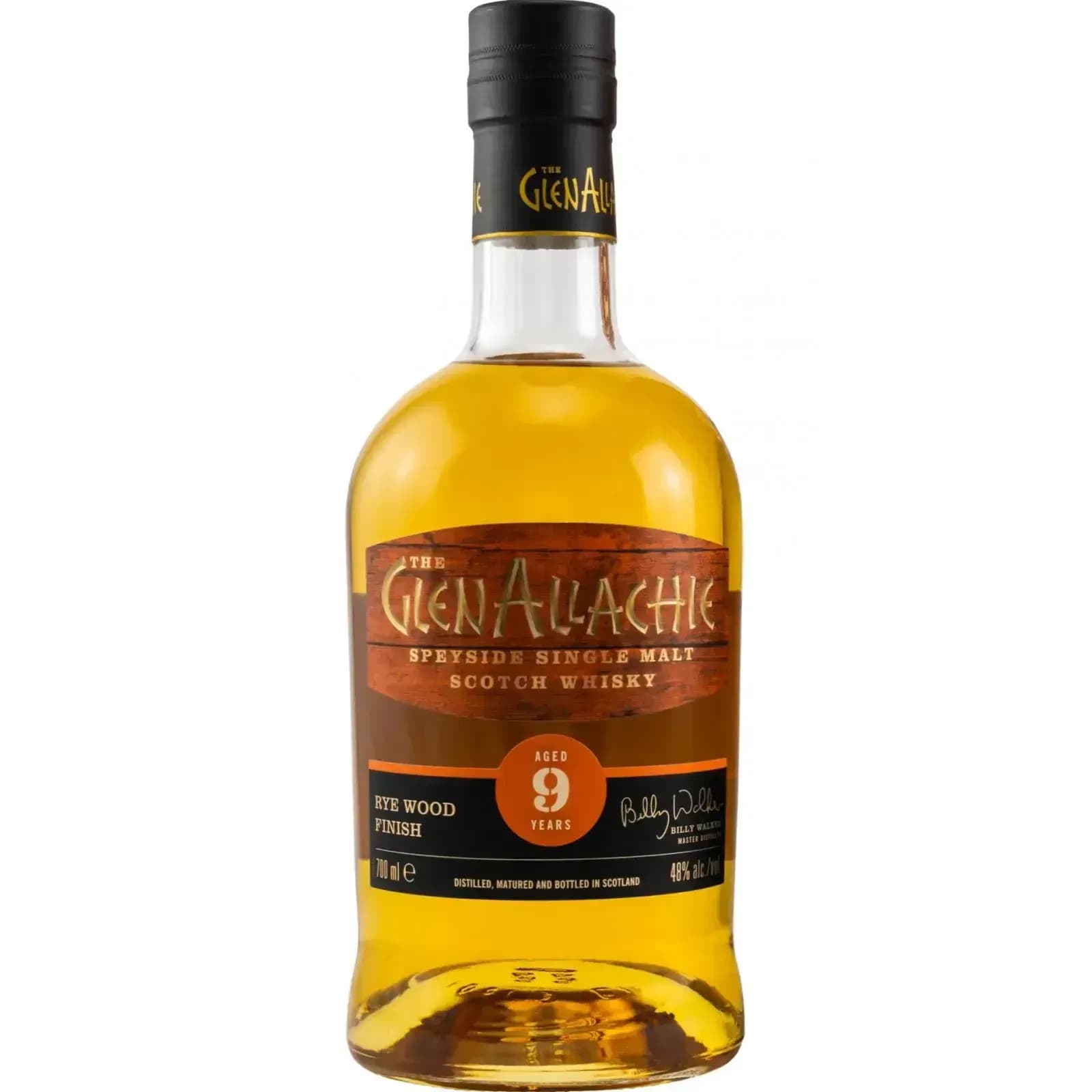 Glenallachie 9 Years Old Rye Wood Finish