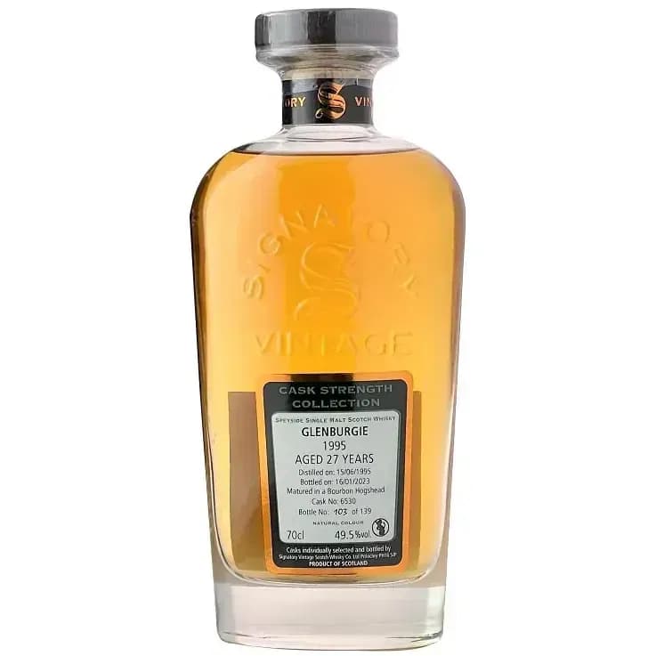 Glenburgie 27 Years Old 1995 Cask Nr.6530 Signatory Vintage Cask Strength Collection