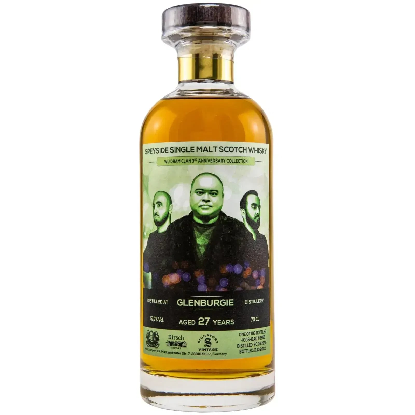 Glenburgie 27 Years Old 1995 Signatory Vintage 6668