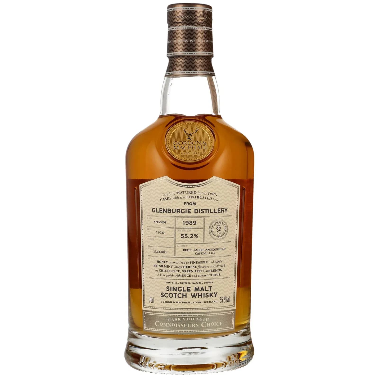 Glenburgie 30 Years Old 1989 Connoisseurs Choice Upper Gordon & MacPhail