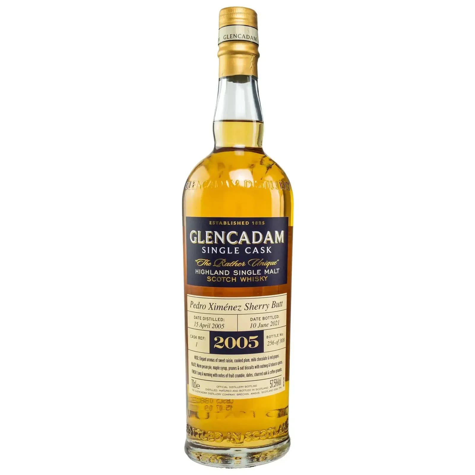 Glencadam 16 Years Old 2005 Single Cask