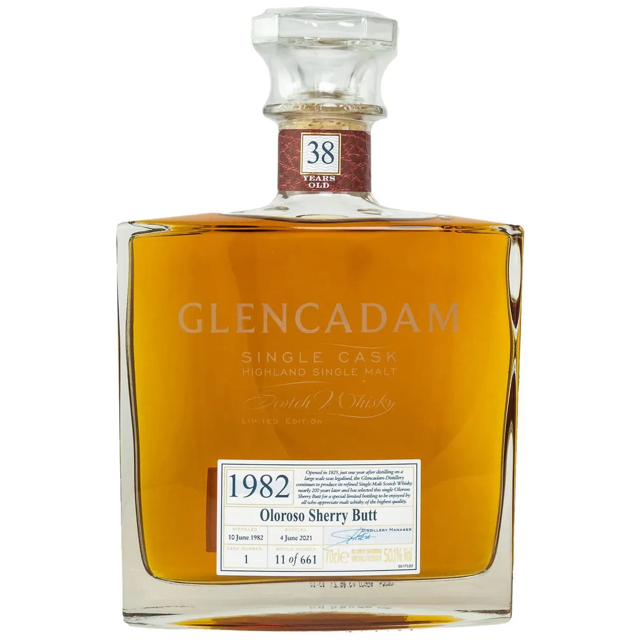 Glencadam 38 Years Old 1982 Oloroso Sherry Cask 1