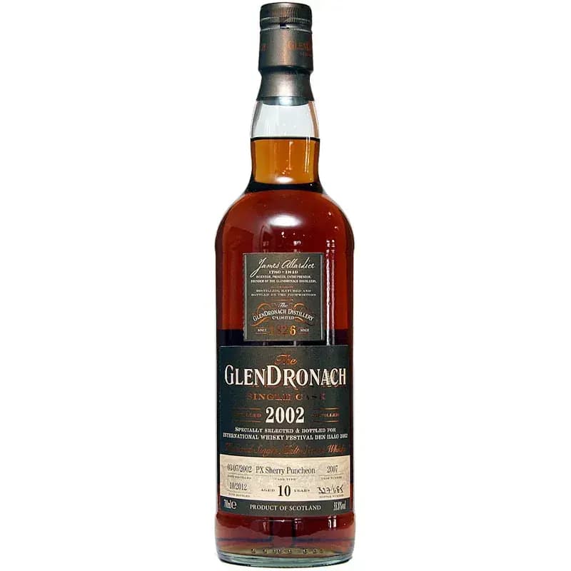 Glendronach 10 Years Old 2002 Single Cask Nr.2007