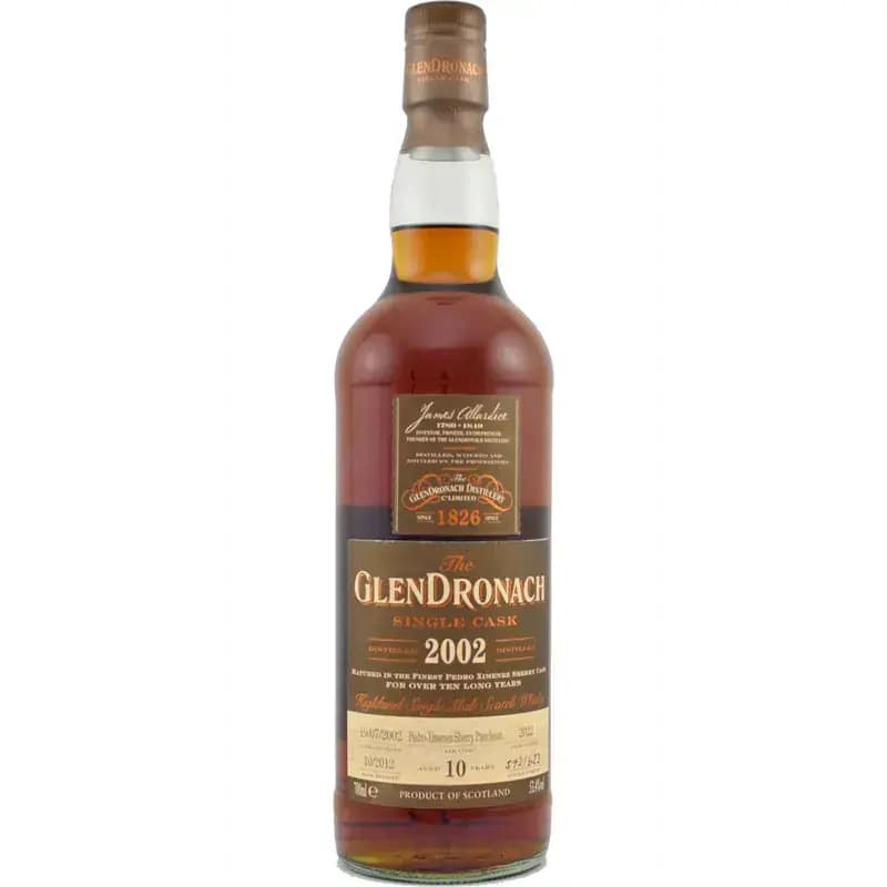 Glendronach 10 Years Old 2002 Single Cask Nr.2022