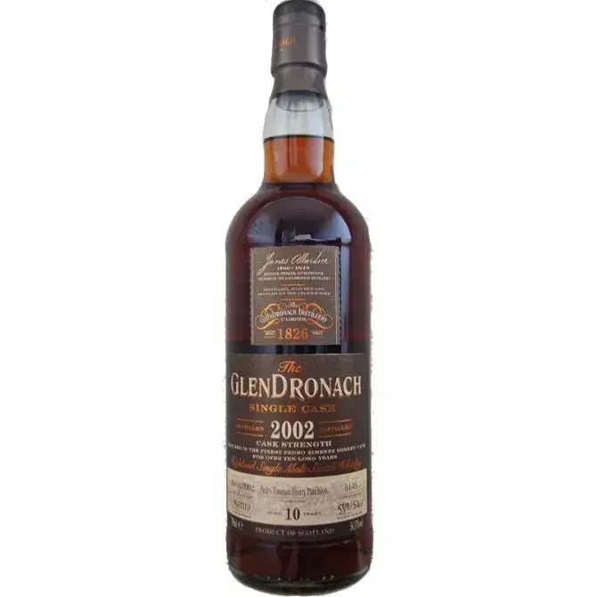 Glendronach 10 Years Old 2002 Single Cask Nr.5148