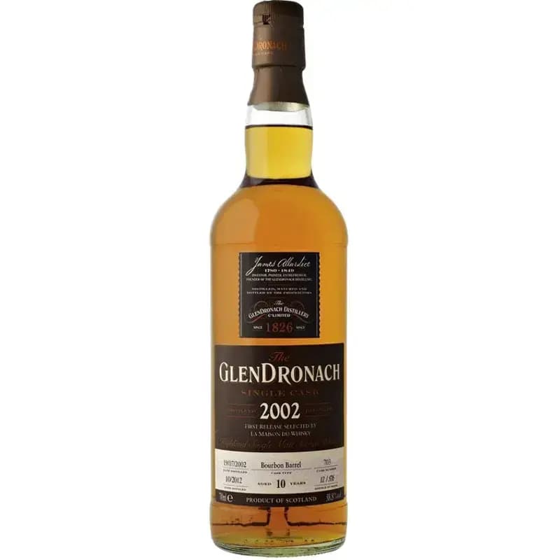 Glendronach 10 Years Old 2002 Single Cask Nr.703