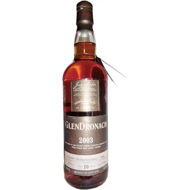Glendronach 10 Years Old 2003 Single Cask Nr.3846
