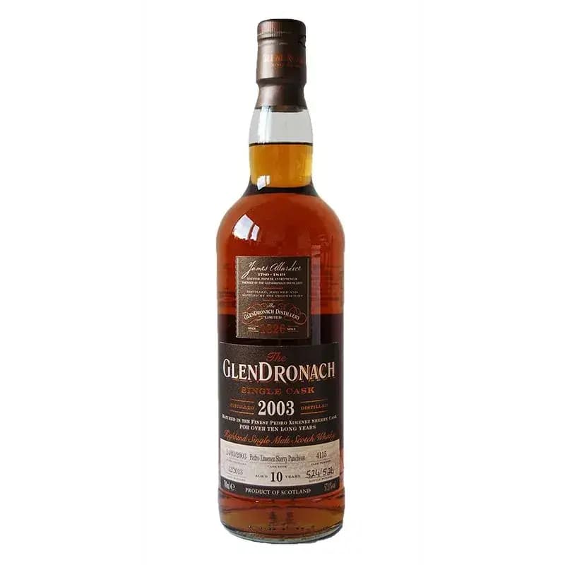 Glendronach 10 Years Old 2003 Single Cask Nr.4115