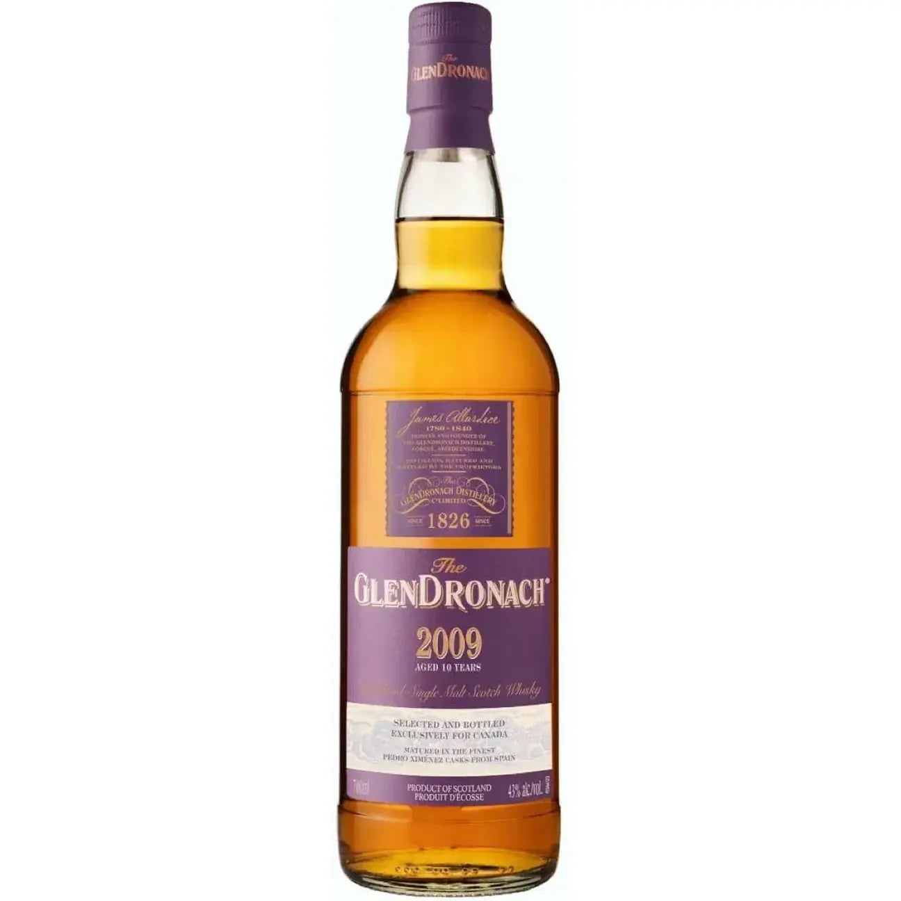 Glendronach 10 Years Old 2009 Vintage