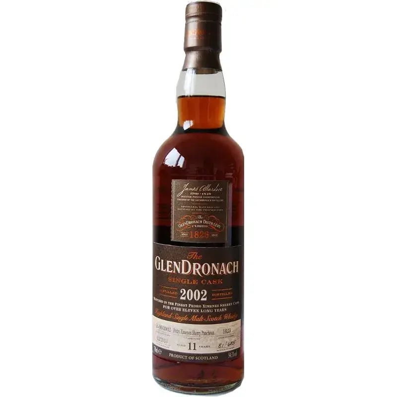 Glendronach 11 Years Old 2002 Single Cask Nr.1623