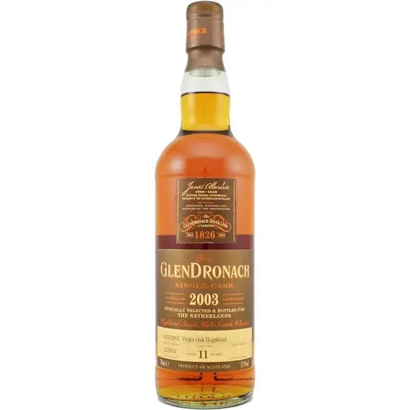 Glendronach 11 Years Old 2003 Single Cask Nr.1754