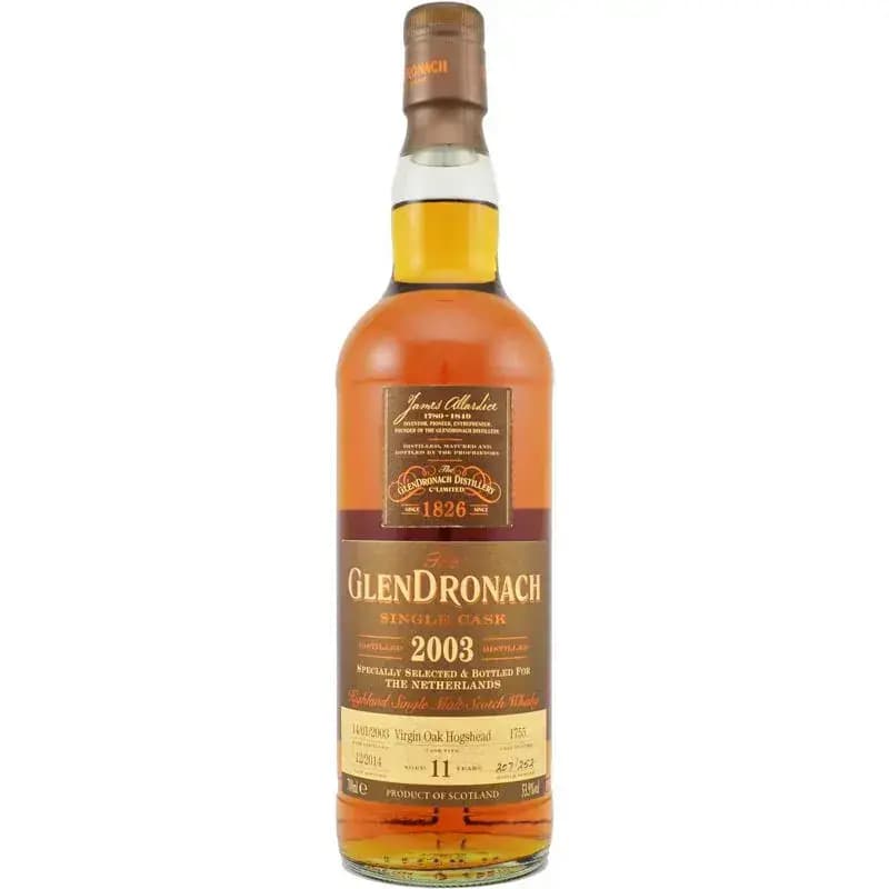 Glendronach 11 Years Old 2003 Single Cask Nr.1755
