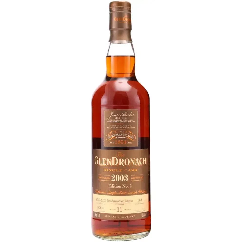 Glendronach 11 Years Old 2003 Single Cask Nr.4049