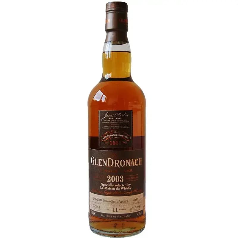 Glendronach 11 Years Old 2003 Single Cask Nr.4067