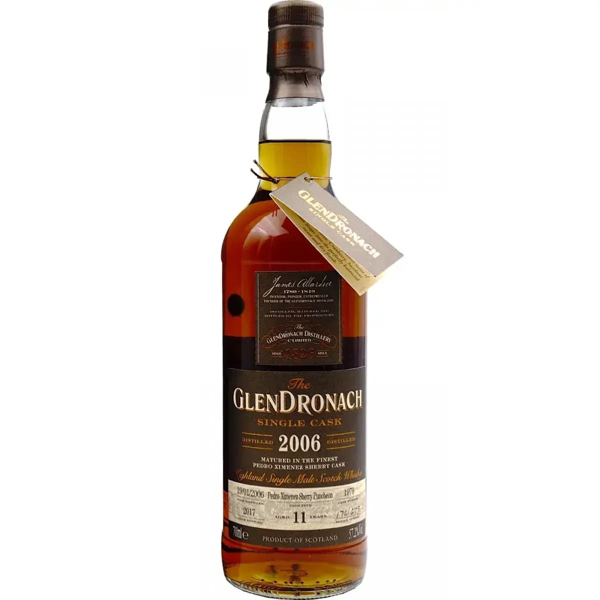 Glendronach 11 Years Old 2006 Single Cask - Batch 16 Nr.1979