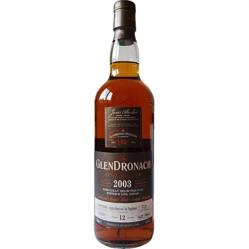 Glendronach 12 Years Old 2003 Single Cask Nr.1752