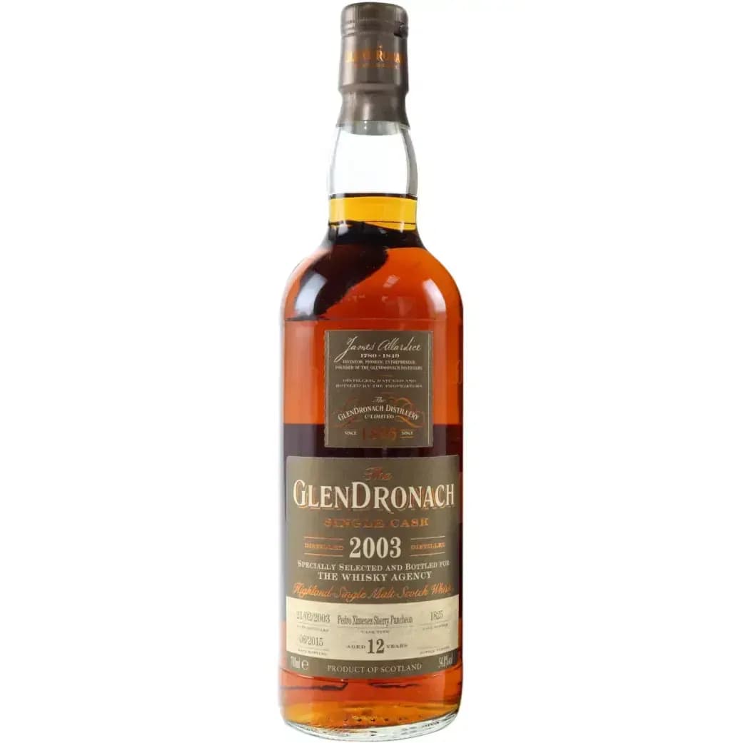 Glendronach 12 Years Old 2003 Single Cask Nr.1825