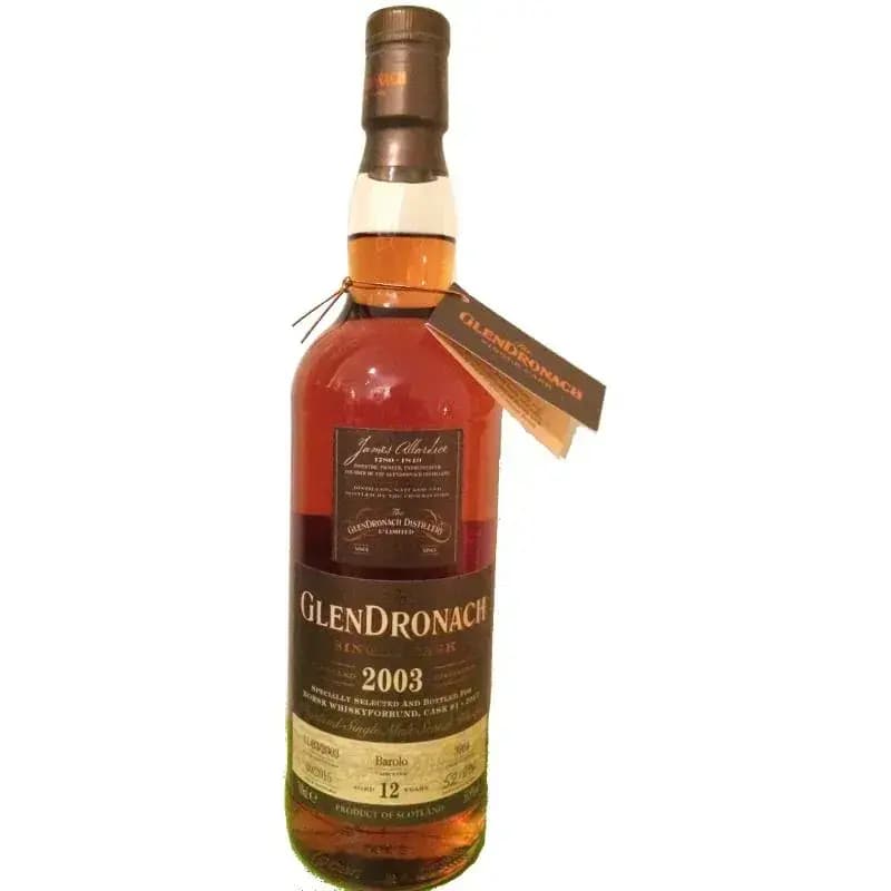 Glendronach 12 Years Old 2003 Single Cask Nr.3964