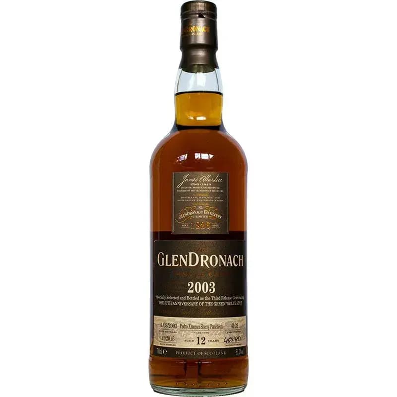 Glendronach 12 Years Old 2003 Single Cask Nr.4102